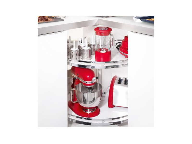 Rổ kéo góc 2 tầng cho tủ bếp 3/4 Revo 90° Wire basket 541.46.343
