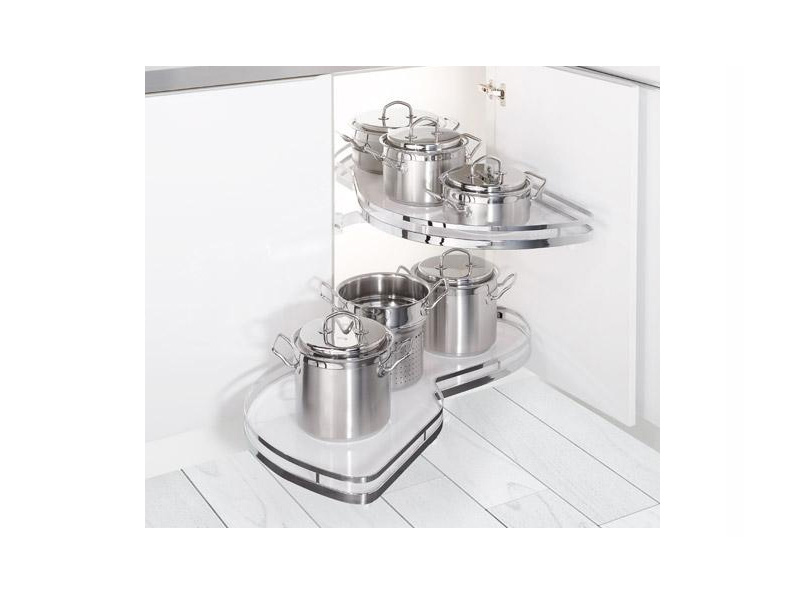 Rổ kéo góc 4 tầng LeMans II, cao 1265mm, mở trái MS: 541.32.673