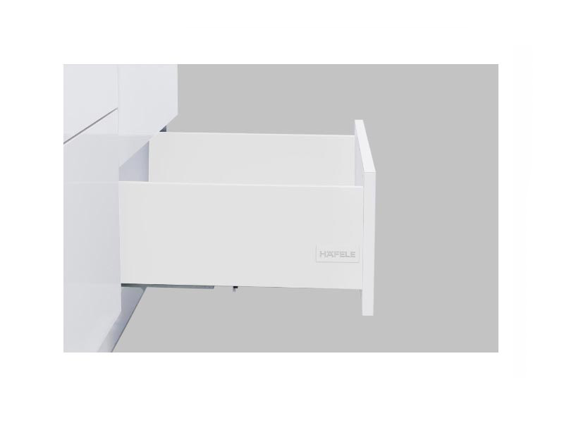 Ray hộp Hafele X3 chức năng giảm chấn màu xám 552.55.302