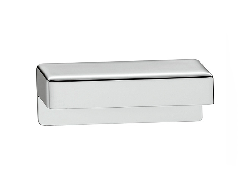 Tay nắm tủ Hafele Chrome bóng 170x40mm 110.34.296