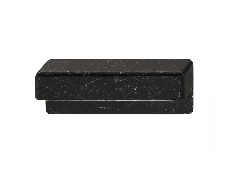 Tay nắm tủ Hafele màu kim loại cũ 106x40mm 110.34.094