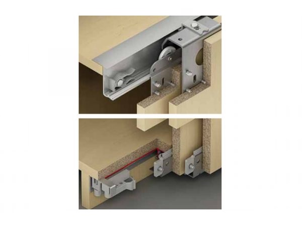 BỘ PHỤ KIỆN CỬA TRƯỢT LÙA 2 CÁNH 50VF SR – MS: 400.51.120