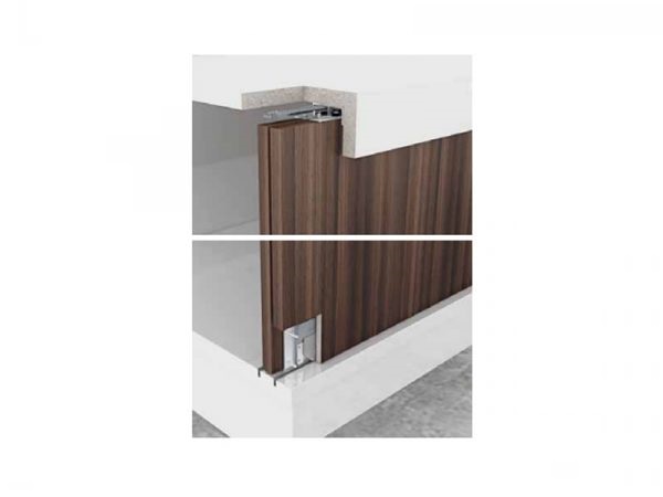 BỘ PHỤ KIỆN CỬA TRƯỢT 50KG CHO CỬA 2 CÁNH DÀY 18-21MM 401.30.000