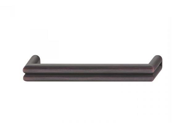 Tay nắm tủ Hafele, màu đồng rêu 138x30mm 106.61.033