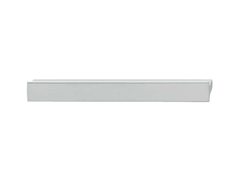 Tay nắm tủ Hafele, màu bạc 220x14mm 107.24.904