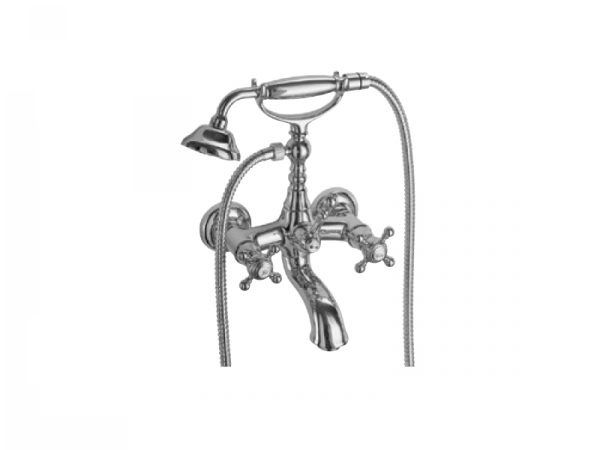 Bộ trộn bồn tắm có bộ sen tay Victoria MS: 589.10.153