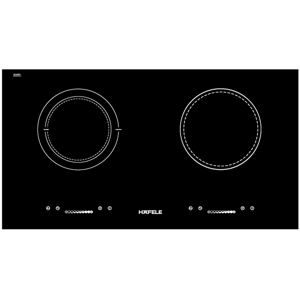 Bếp từ kết hợp điện 2 vùng nấu 536.61.565 Bếp từ kết hợp điện 2 vùng nấu 536.61.565