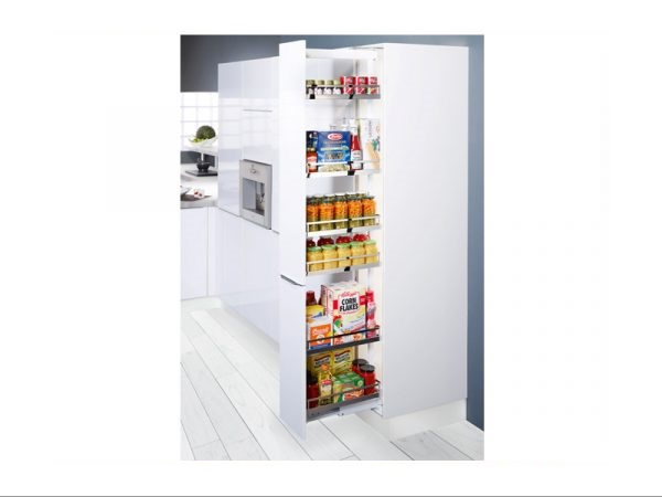 BỘ RỔ 6 TẦNG KÉO 90°, CAO 2300MM, RỘNG 400MM WIRE BASKET 546.54.233