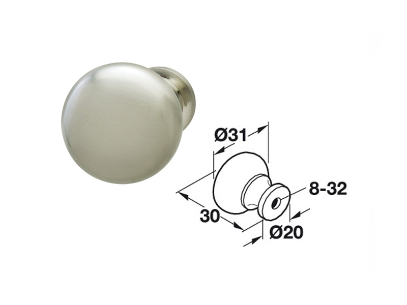 TAY NẮM TRÒN HAFELE 136.94.600