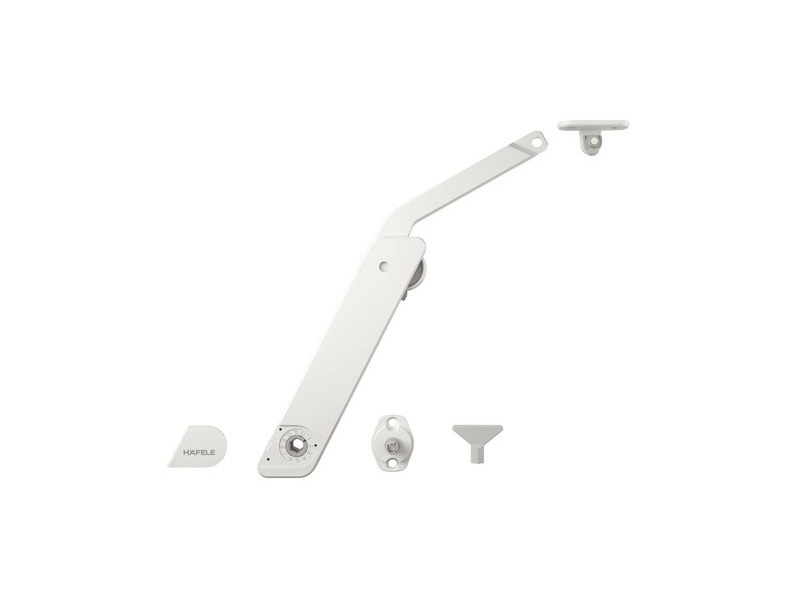 Tay nâng Hafele Free Flap Trắng, lắp trái 372.39.831