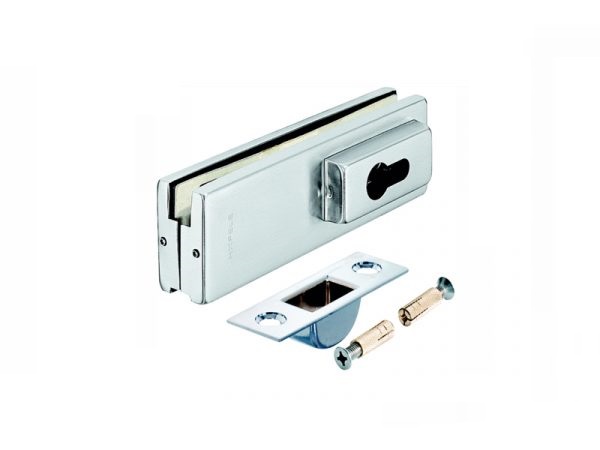 KẸP KÍNH HAFELE – KẸP KHÓA, INOX BÓNG 981.00.401